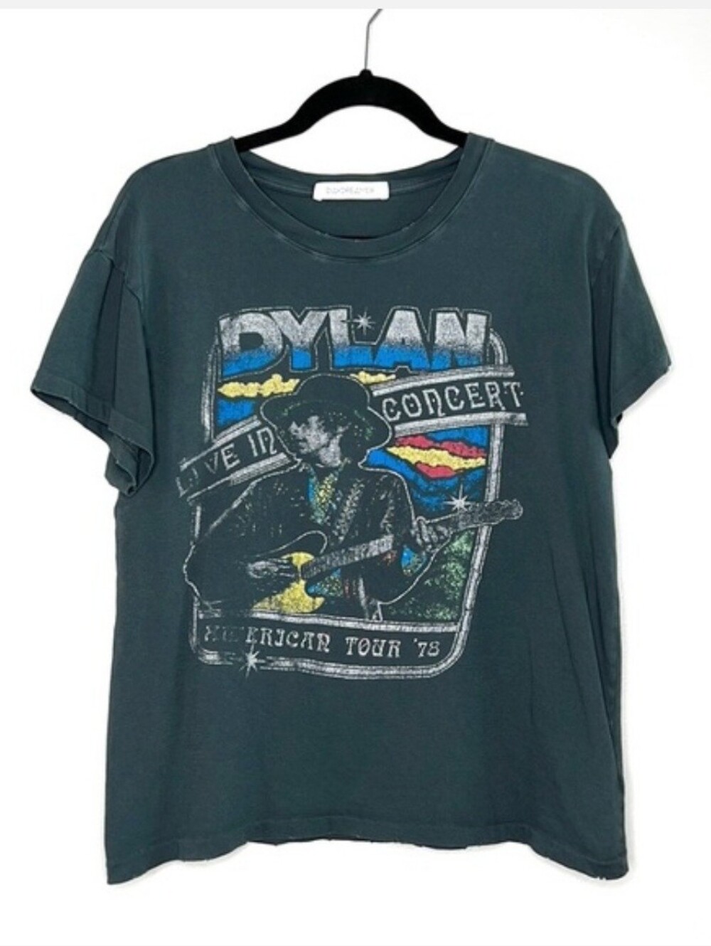 "Daydreamer" Vintage Dylan Concert Graphic Tee Womens